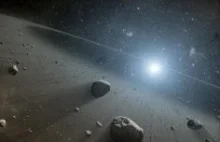 Dowód na obecność pasów planetoid wokół gwiazdy Wega