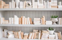 5 pomysłów na półki na książki