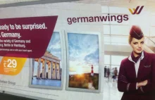 Germanwings 'be surprised' Reklamy wycofane.