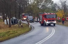 Poważny wypadek. Bus z amerykańskimi żołnierzami zderzył się z citroenem...