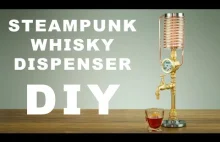 Dyspenser do whisky w stylu steampunk