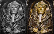Niesamowite fotografie grobowca Tutanchamona w kolorze!