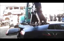 Watch $340K Lamborghini Murcielago Get Destroyed For Being Illegally...