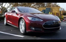 Test elektrycznego samochodu Tesla Model S