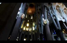 Sagrada Familia - marvelous light through stained glasses