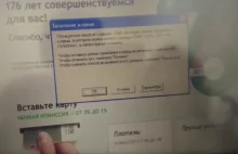 Rosyjski bankomat zhakowany przez irytującą wielu funkcję w Windowsie