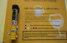 Ogólnodostępne alkomaty w krakowskich komisariatach
