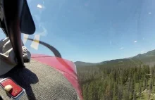 Wypadek samolotu widziany z jego kokpitu