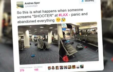 Chaos na lotnisku w Los Angeles. Świadkowie mówili o strzałach, wybuchła...