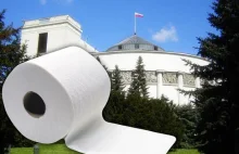 Sejm unieważnił przetarg na papier toaletowy, bo żaden nie spełniał wymogów.