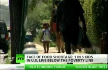 Biedne i głodne dzieci w USA