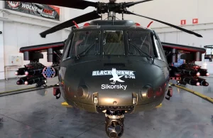 Debiut: tak wygląda w pełni uzbrojony śmigłowiec Black Hawk produkowany w...