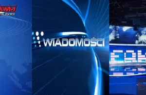 [Porównanie] Fakty TVN vs. Wiadomości TVP vs. Informacje dnia TV Trwam!