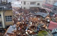 Nieznane nagranie z tsunami w Japonii