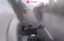 Motocyklistka ginie w wypadku