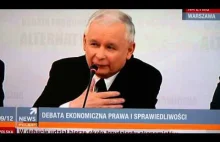 Gwiazdowski vs Kaczyński w czasie debaty...