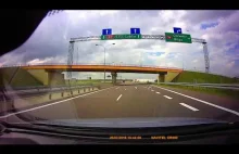 Tirem pod prąd na autostradzie