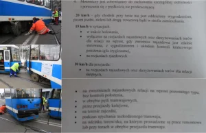 Tajna instrukcja prezesa MPK: Tramwaje mają zwolnić do 10 km/h