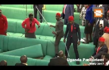 WWE in Uganda Parliament.