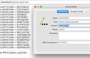 “Łamacz” haseł do sieci Wi-Fi dla routerów UPC