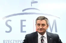 Kuchciński o dymisji: "Nie widzę podstaw. Wola Sejmu jest wolą narodu"