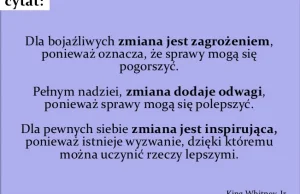 Małe sekrety: Dlaczego nie powinniśmy bać się zmian, i co zrobić gdy...