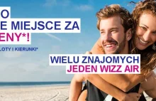 Promocja od Wizz Air: drugi bilet za pół ceny! 50 % taniej! Tylko dziś!