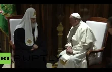 Historyczne spotkanie papieża z głową Cerkwi