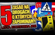 5 zasad na drogach, o których zapominamy