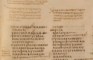 Kodeks Synajski, najcenniejszy rękopis Nowego Testamentu znaleziony w smieciach.