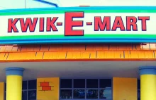 Jest pierwszy Kwik-E-Mart, sklep z Simpsonów