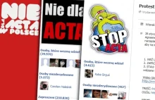 Będą protesty w Warszawie w sprawie ACTA