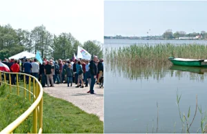 Katastrofa ekologiczna w zachodniopomorskim. Jezioro Jamno wysycha.