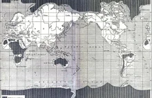 Mapa nieodkrytego świata z 1881 roku