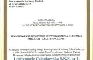 Honorowi Członkowie Stowarzyszenia Kucharzy Polskich