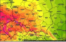 Niż Fryderyk, spodziewane mocne porywy wiatru.