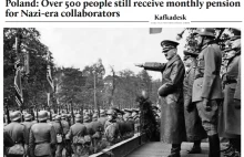 W Polsce ponad 500 osób otrzymuje niemiecką emeryturę za współpracę z nazistami