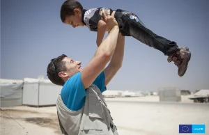 UNICEF: Robert Lewandowski użyczył swojego głosu dziecku z Syrii [WIDEO,ZDJĘCIA]