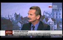 Stefan Oleszczuk (jedynka Nowej Prawicy do PE) w TVP Szczecin