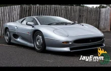 Jaguar XJ220 - krzyżówka DeMuro z Ludwiczkiem testuje ikonę bryt. motoryzacji.