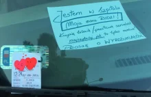 Takie sytuacje przywracają wiarę w ludzi. Zostawił kartkę, że "jego żona...