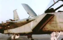 F15 ląduje bez skrzydła
