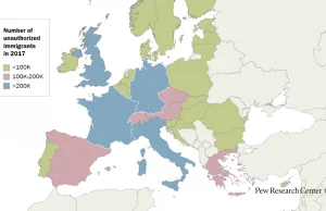 W Europie jest 3,9 do 4,8 mln nielegalnych imigrantów