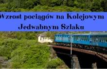 Kolejowy Jedwabny Szlak - wzrost pociągów