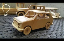 Fiat 126 Wooden Toy