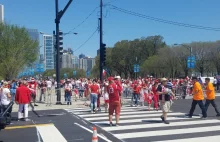 USA: Największa zagranicą parada z okazji 3 Maja przeszła ulicami Chicago...