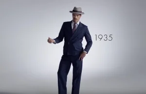 100 lat mody męskiej w jednym filmie!