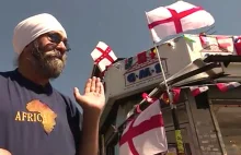 Ławie oburzonych, tym razem przeszkadzał Sikh, który powiesił w sklepie flagę UK