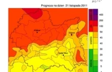 Stężenie pyłu PM10 w Małopolsce przekracza dopuszczalny poziom