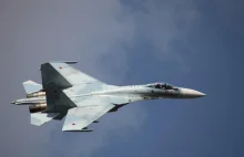 Rosyjskie samoloty Su-27 postawione w stan gotowości. Cel ... polska Cessna